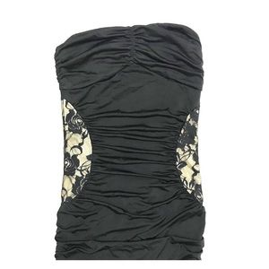 New Rue21 Strapless Bodycon Lace Dress Small